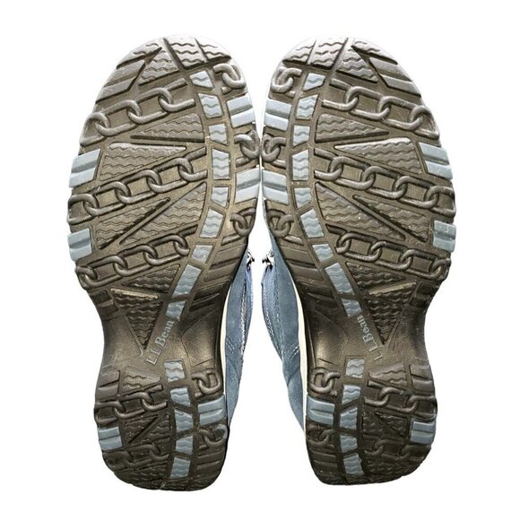 LL Been Primaloft Boots Women Sz 8.5 Medium TEK 2.5 Waterproof Trail Winter Blue - Picture 9 of 12